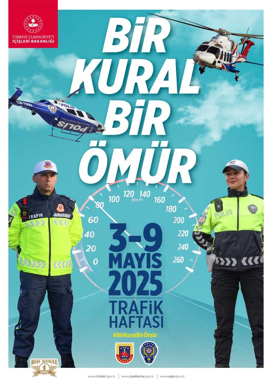 İlçemizde 03-09 Mayıs Karayolları Trafik Haftası Etkinlikleri Gerçekleştirildi